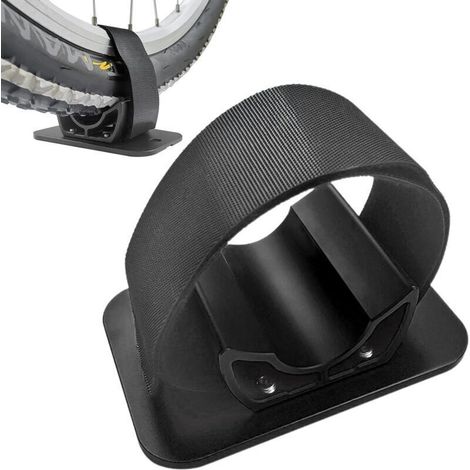 Support De Fourche De Vélo, Support De Roue Arrière De Vélo De Toit De Voiture, Bloc De Vélo Polyvalent, Support De Fixation De Fourche De Vélo, Support De Roue Arrière De Vélo,de (1/4)