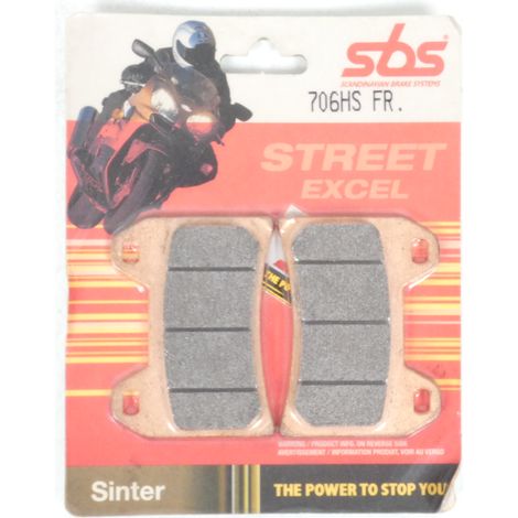 Bremsbelag sbs für Motorrad ducati 600 monster 2000 bis 2001 av