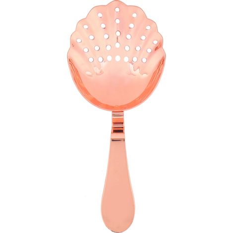 Passoire à glace en acier inoxydable 304, filtre à cocktail bar boisson accessoire barman, or rose (1/5)