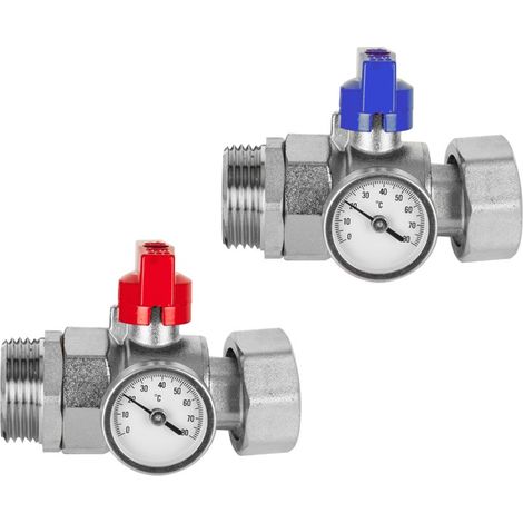 Polypipe Stainless Steel 1"" Isolation Valves UFH164 Connect Control Pack Pump