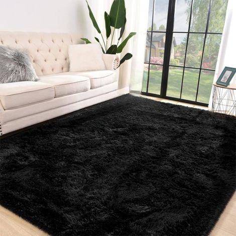 Grand Tapis Moderne 120 par 160cm Style Scandinave Fibre Recyclée Résistant aux Taches Antidérapant Durable (1/4)