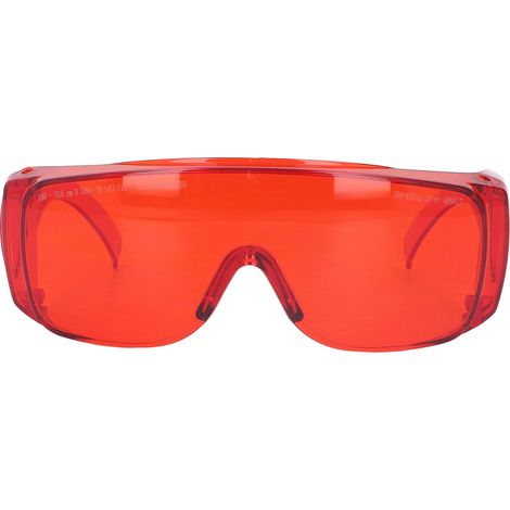 Lunettes de protection laser rouge 180 à 532 nm, lunettes de travail industrielles pour techniciens, protection contre la lumière intense (1/5)