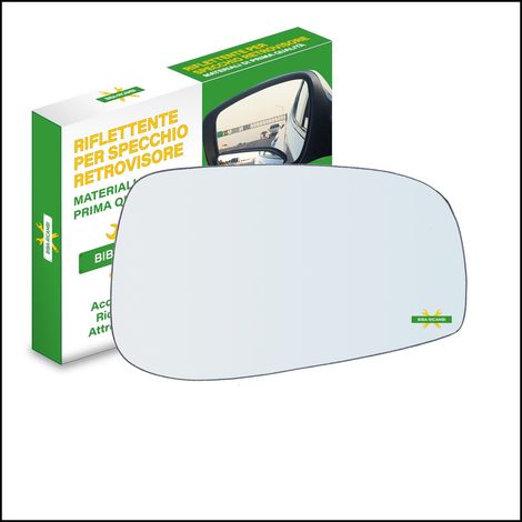 Vetro specchio retrovisore lato dx-passeggero per volvo s60 i (384) solo dal 200