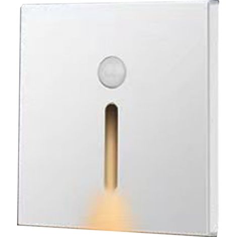 Lampe de nuit LED avec détecteur de mouvement, ABS blanc, modèle Mini Luminaire Induction pour corridor, lit ou salon, pack 1 unité (1/4)