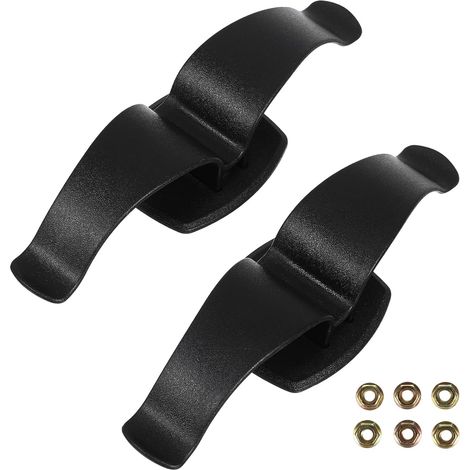 2 pièces Lot de Clips Porte parapluies Voiture Abs Fixation par Vis (1/5)
