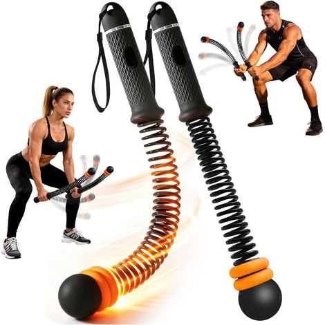 Corde da battaglia senza fili potenziate, attrezzatura da allenamento senza fili con pesi per palestra di casa, allenamento cardio HIIT portatile per rafforzamento di tutto il corpo e le braccia, eser (1/5)