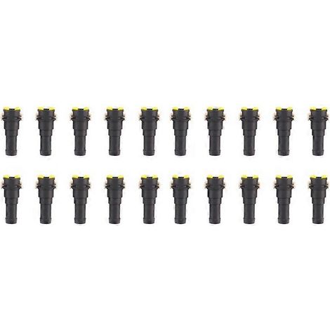 D651-61-240 Lot de 20 raccords de tuyau d'eau pour chauffage de système de refroidissement, compatibles avec Mazda 3 (2004-2012), Mazda 5, Mazda 6 GH (2008-2012) et Mazda2. (1/5)