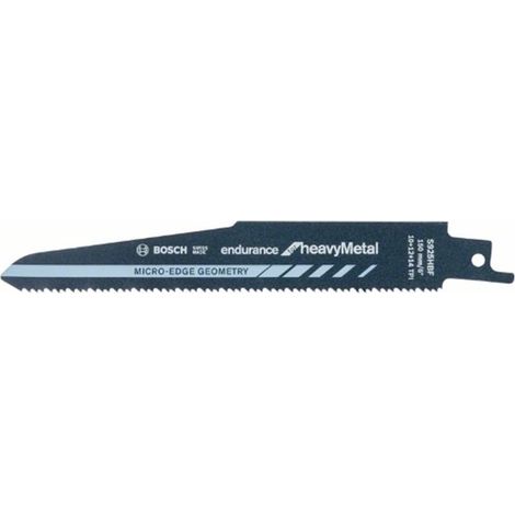 Bosch  Hoja  de  sierra  sable  S  925  HBF,  Endurance  for  Heavy  Metal,  paquete  de  5  -  2608658009