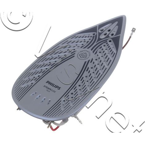 Philips – Semelle de fer à repasser pour repassage vapeur – Résistante aux rayures – Compatible avec tous les fers – 423902269902