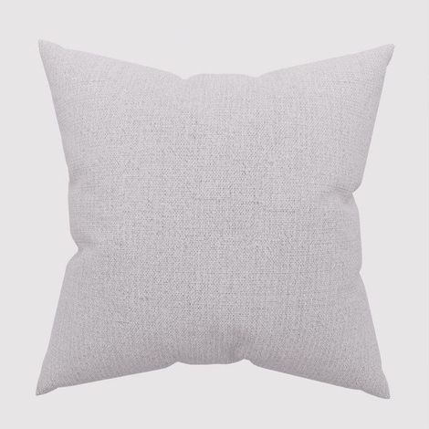 Filiyano-Coussin décoratif 45x45 cm Eclipse blanc, par Soleil d'ocre Blanc (1/2)