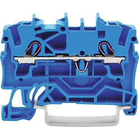 2-Leiter-Reihenklemmen blau, 2002 - 0,25 - 2,5 (4) mm²