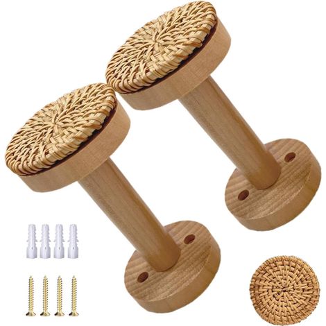 muraux Generico crochets décoratifs à visser lot de 2 (1/5)