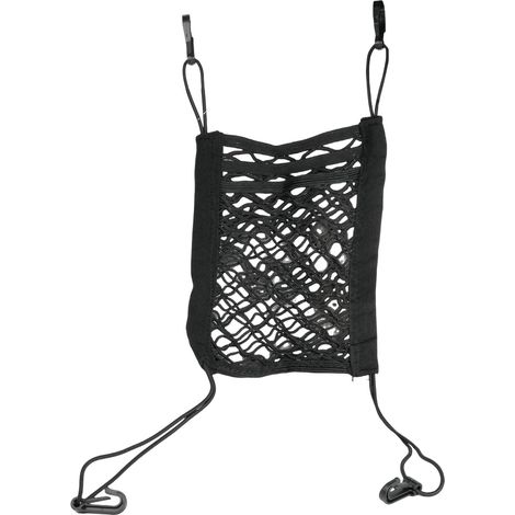 Filet Voiture pour Chien à 3 Niveaux, Filet Chien Voiture Extensible et Réglable, Barrière de Sécurité en Maille pour Animaux, Compartiment de Rangement pour SUV et Voitures Familiales (1/5)