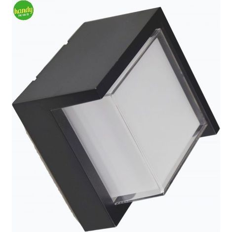 Applique led Green Light illuminazione Mewtwo 12W quadrato 4000K