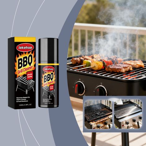 Grillreiniger, Fleckenentferner, Fettlöser, Pflegemittel und Aufheller für Grills und Picknicks im Freien – 100 ml -- BIEMMEDUE (1/5)