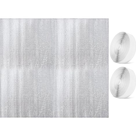 Couvercle de Ventilation de Retour Isolation et Facile à Installer en Aluminium Blanc pour Ventilateur de Grenier pour L'été Vacances (1/5)