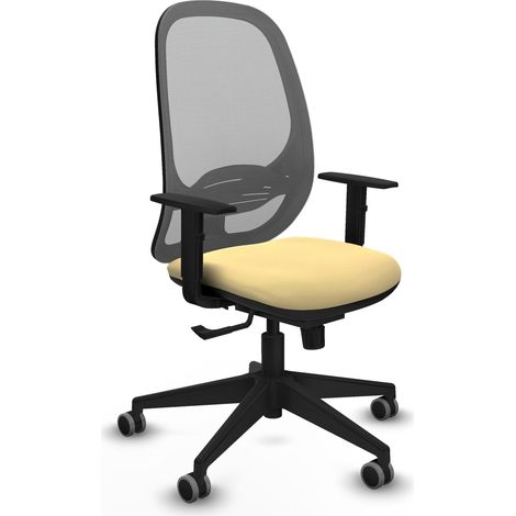 Silla de oficina piqueras y crespo Cilanco gris malla (1/2)