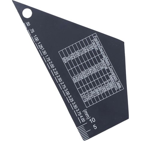 Saitenlagelehre-Werkzeug aus Edelstahl, Zubehör für E-Gitarre und Bass (1/5)