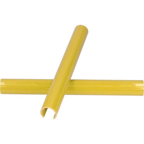 Bandes de garniture de calandre avant style M (paquet de 2) pour BMW Série 7 F01 F02 F03 F04 (modèles 2008-2015), jaune. (1/5)