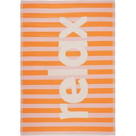 Bizzotto tappeto da esterno Alipor beige/arancione cm 160x230