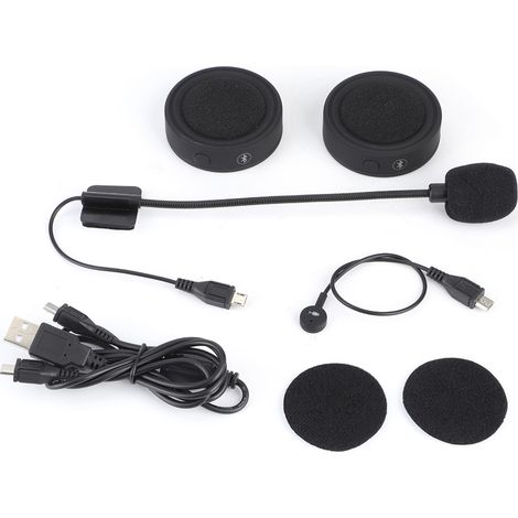 Casque Bluetooth étanche BT17, écouteurs stéréo moto, kit mains libres pour casque, musique en conduite (1/5)