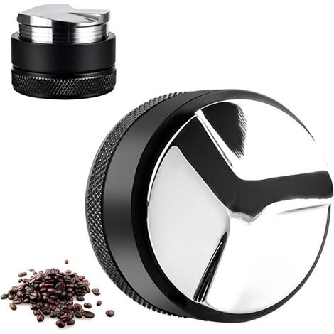 53-mm-Kaffeepulverspender, Barista-Zubehör, Tamper, Kaffeepulverspender, Edelstahl 304