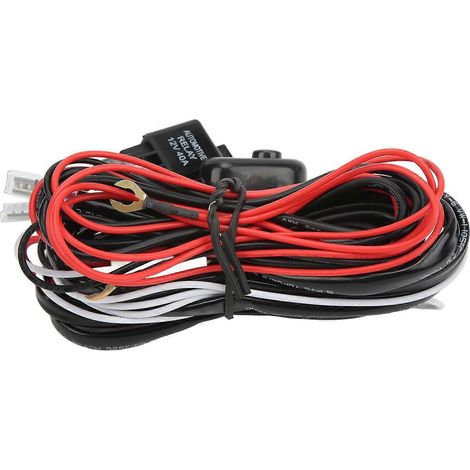 Faisceau de câbles pour interrupteur de projecteur automobile AA1103 12 V, un fil alimenté, deux fils, pour le remplacement ou l'ajout de feux de brouillard. (1/4)