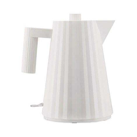 Alessi Plisse Electric 1L Water Kettle White