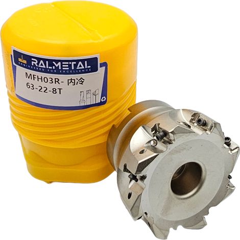 Testa di fresatura D63 mm 8T con raffreddamento interno LOGU030310ER (1/2)