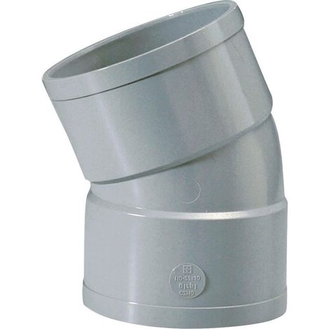 Coude PVC 22 degrés 30 FF 125