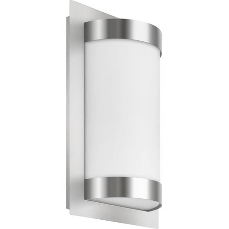 Luminaire extérieur LCD Edelstahl acier inoxydable argenté L 19,5 cm E27 IP44 réf. 060 (1/4)