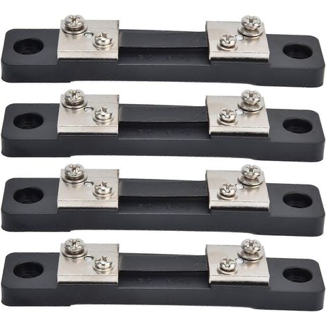 4-teiliges Strommessset mit Shunt-Amperemeter (50 A) – Ersatzteilset (1/4)