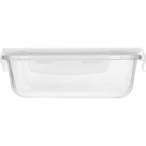 Boîtes de conservation des repas en verre rectangulaires de 700 ml, idéales pour la préparation des repas (1 paquet). (1/5)