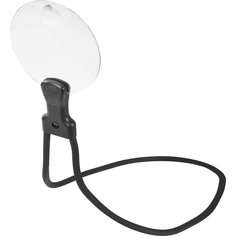 Loupe 3-en-1 pour cou, mains libres et table (1/5)