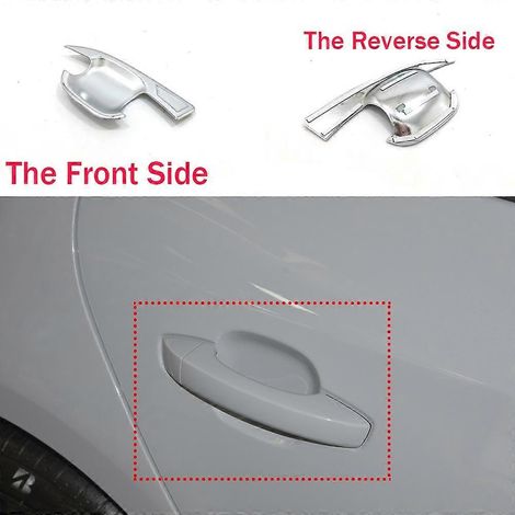 Accessoires pour voitures MG 6 2018-2023, cache de protection pour poignée de porte à quatre côtés, pièces automobiles, 4 pièces ( ) (1/5)