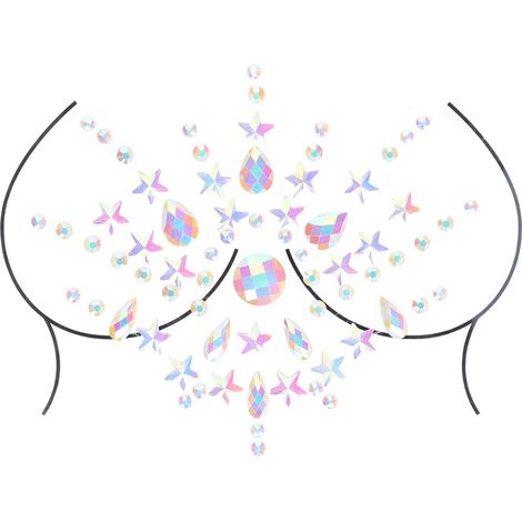 ¡Ay Pegatinas de joyería para el cuerpo/pecho de Shots (1/4)