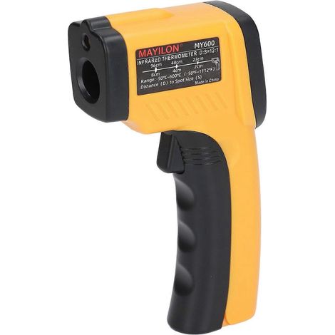 Industrielles Infrarot-Thermometer, digitales LCD-Handthermometer -50 bis 600 °C MY600 (1/4)
