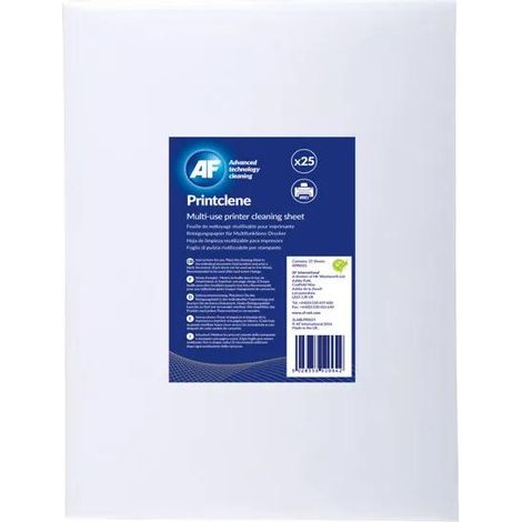 Reinigungspapiere af 25 Blätter 210 x 297 mm wiederverwendbar