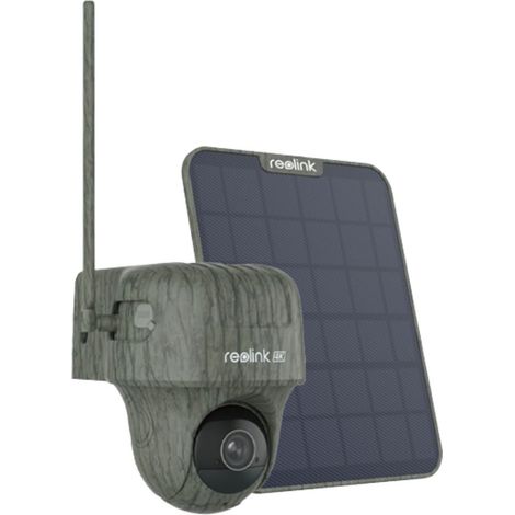 Caméra de surveillance REOLINK série G450, avec panneau solaire 2, d'extérieur, blanche (1/5)
