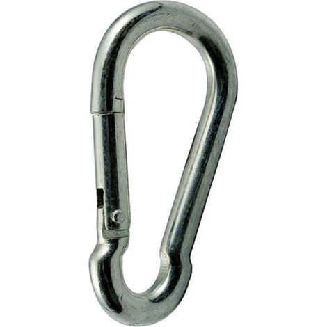 Moschettoni In Acciaio Zincato Mm. 160 15Pz