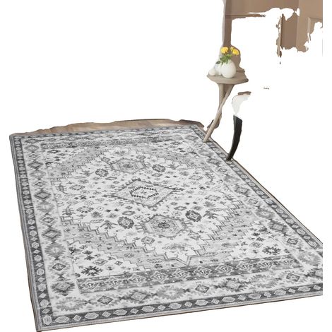 Läuferteppich, waschbar, rutschfeste Rückseite, Standard2 240X340Cm (1/2)
