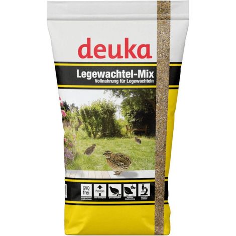 Deuka Mélange pour cailles pondeuses 10 kg Mélange de céréales pour cailles pondeuses Sans OGM