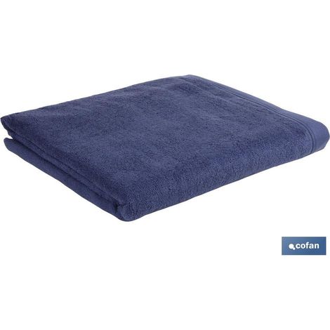 Marineblaues Duschtuch Gr.580/M2 Modell Marin 70x140cm (1/3)
