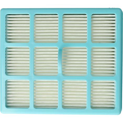 vhbw 1x filtro sostituisce Philips CRP495, CP0259/01, 432200493941 per aspirapolvere - filtro HEPA blu / bianco