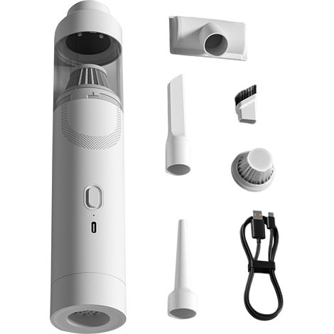 Aspirateur Voiture Souffleur d'air Multibuses Nettoyage Rapide Aspirateur Portable Sans Fil Pour auto, maison, poils d'animaux, tapis, meubles, clavier, console, siège (1/5)