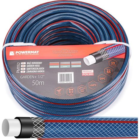Gartenschlauch 1/2 Zoll, 50 m, 4-lagig, 22 bar (1/5)