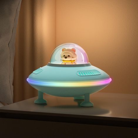Enceinte Bluetooth avec Lumière Idee Cadeau Homme,Garçon 10-12 Ans Haut Parleur Bluetooth 5.4 Lumière LED RGB Veilleuse Cadeau Anniversaire,Noel,Homme,Femme,Garcon,Fille Décoration chambre,Bureau (1/5)