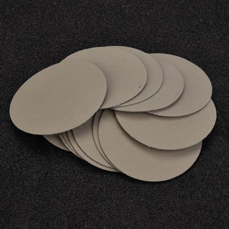 50 Schleifscheiben mit Klettverschluss, 75 mm, Schleif- und Polierpapierpads, Schleifpapier (Körnung 5000) (1/5)