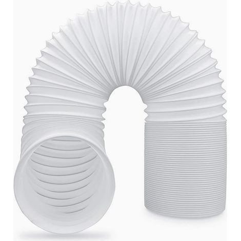 Tuyau Climatiseur Mobile, Tuyau D'évacuation D'air En Pvc Flexible Tube De Ventilation Universel Tuyau Kit Pour Climatiseur Mobile Diamètre (15CM Diamètre 200CM Longueur) (1/5)