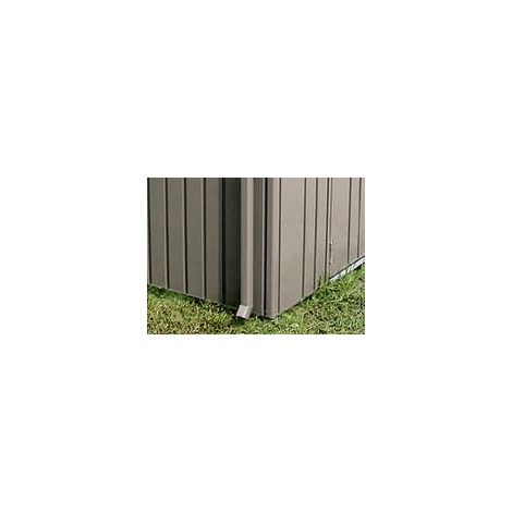 Regenfallrohr-Set AvantGarde dunkelgrau-met., L182 cm 2 St.